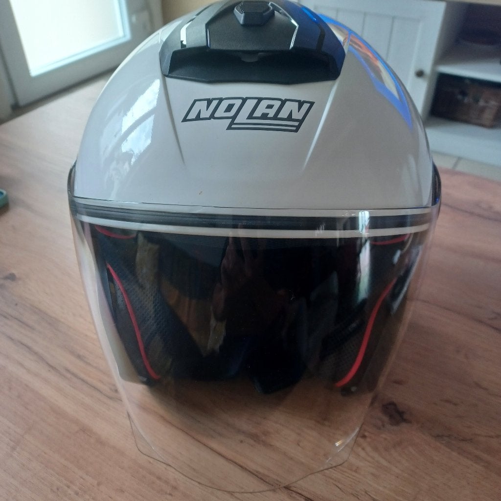 Casque moto nolan, M, Enlèvement ou Envoi, Nolan, Casque jet
