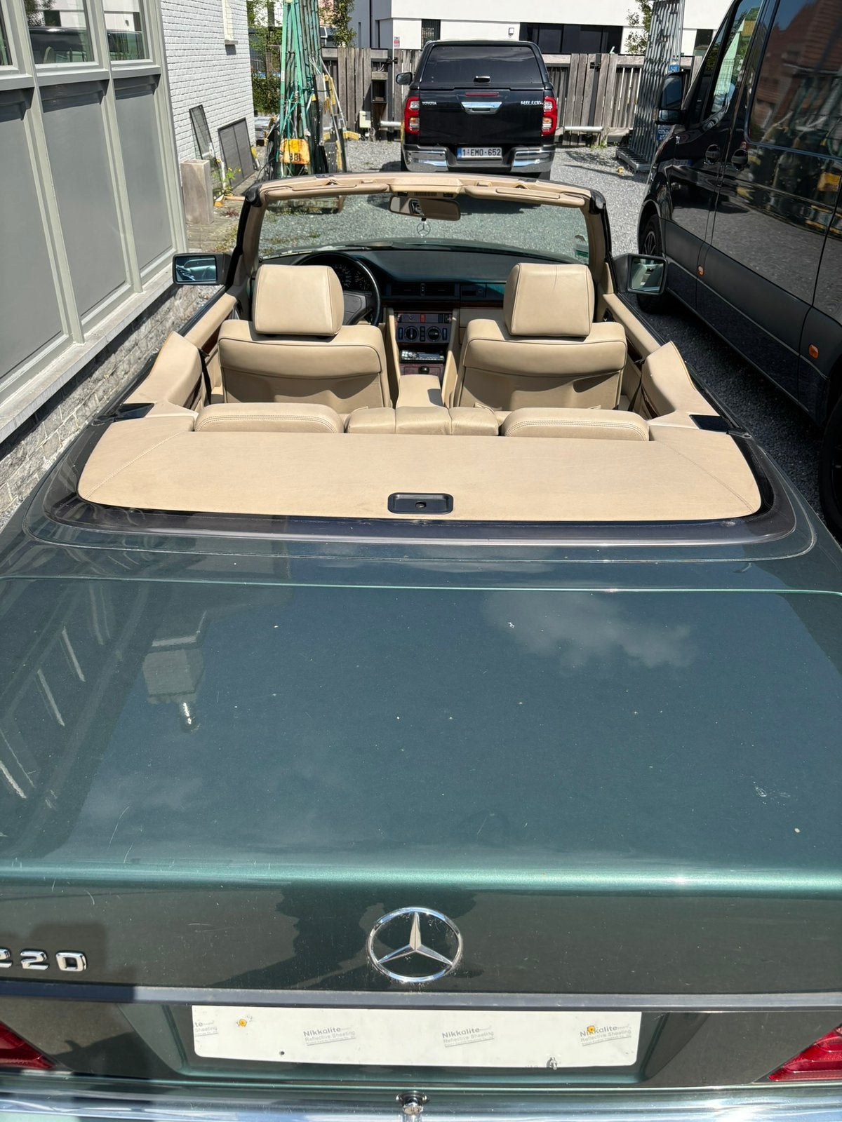 W124 cabrio interieur, Auto-onderdelen, Ophalen, Gebruikt, Mercedes-Benz