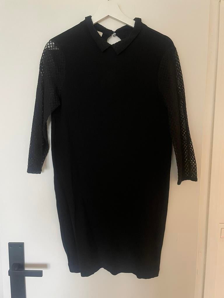 Sessun Black Dress M, Ophalen of Verzenden, Zo goed als nieuw, Maat 38/40 (M)