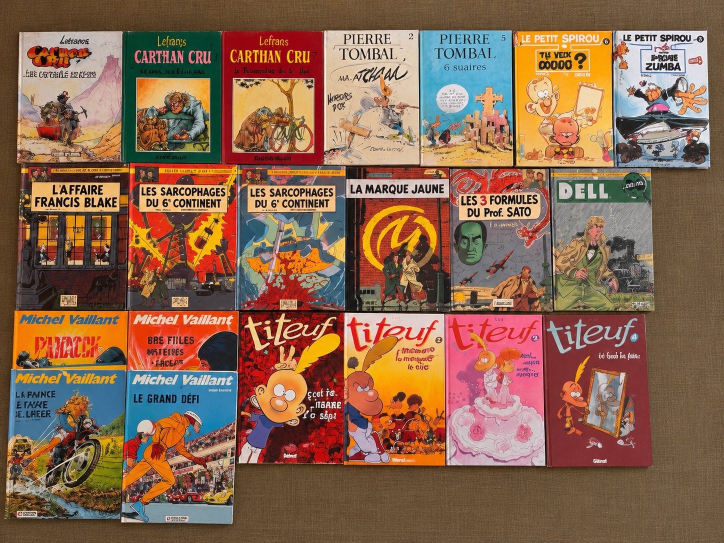 Pak van 21 strips, Meerdere stripboeken, Ophalen, Gelezen