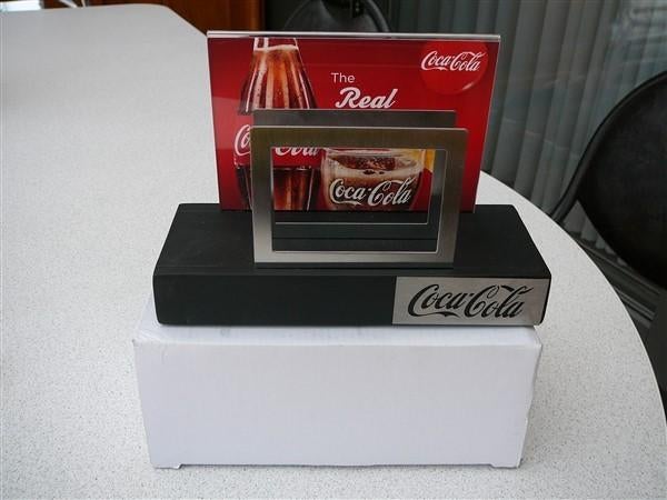 2 boekensteunen Coca Cola, Verzamelen, Ophalen, Nieuw, Gebruiksvoorwerp
