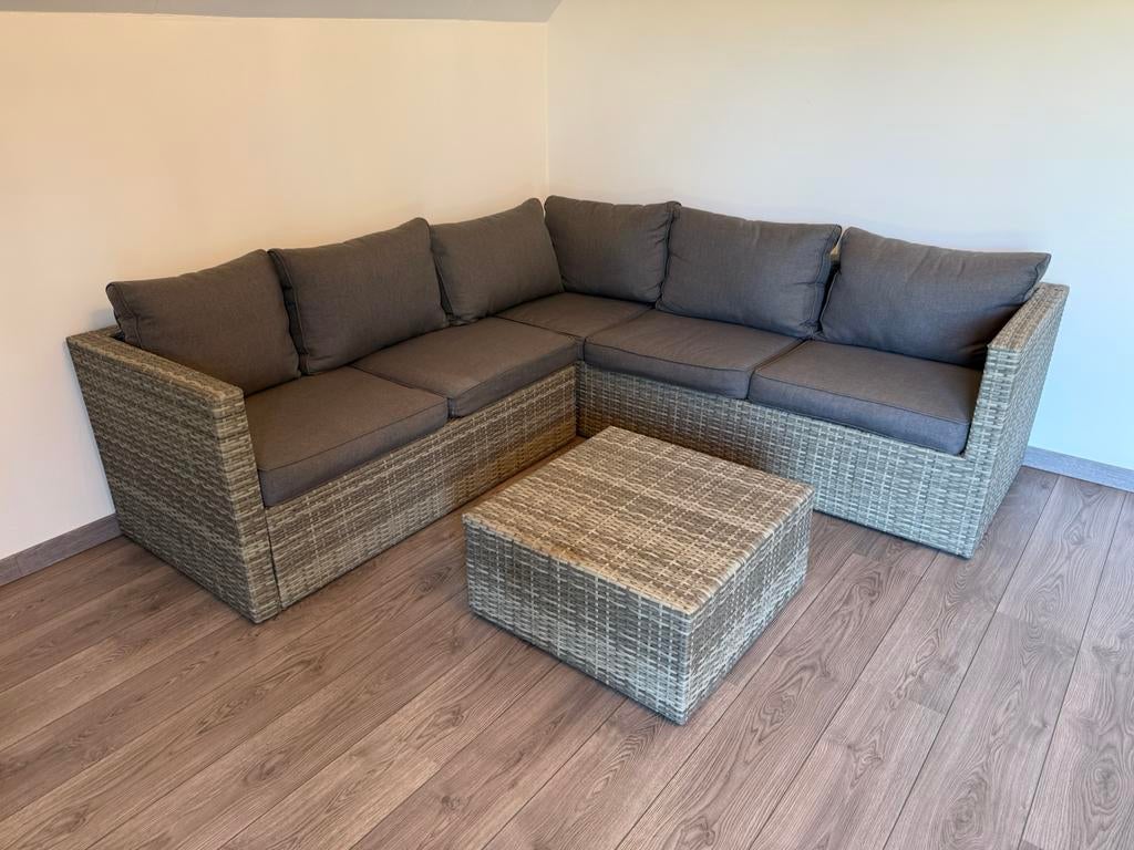 Hoek Lounge set Tuin, Tuin en Terras, Tuinsets en Loungesets, Ophalen, Nieuw