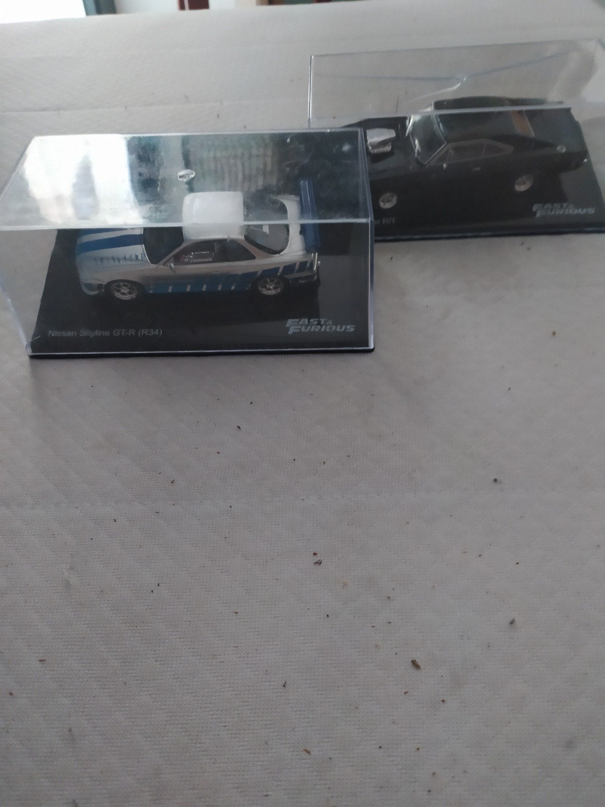 Fast & the furious ,nissan skyline & dodge charger 1/43, Ophalen of Verzenden, Auto
