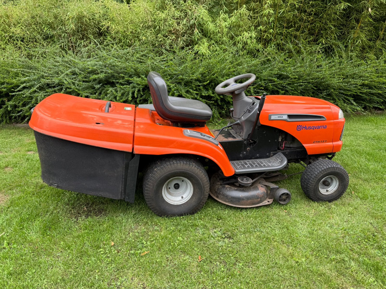 Tracteur tondeuse husqvarna CTH 151, Enlèvement, Utilisé, Fonction de mulching, 90 à 120 cm