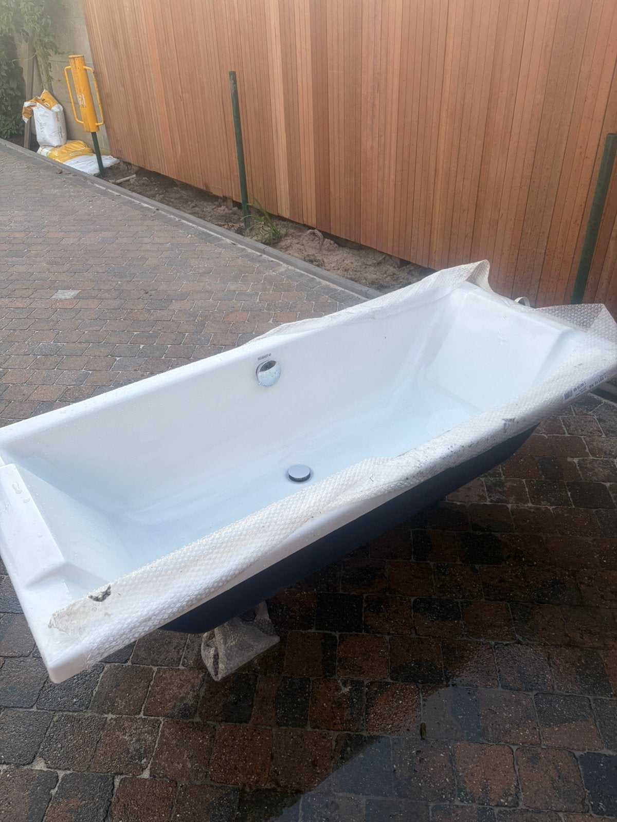 inbouwbad, Ophalen, Nieuw, Met bad