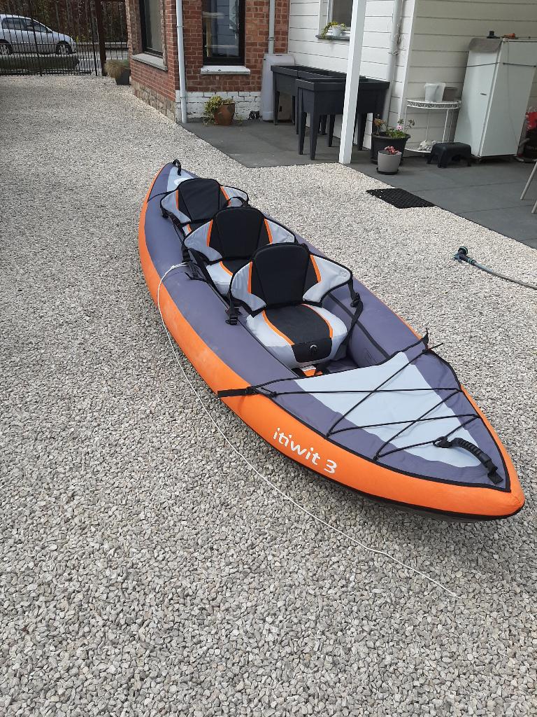 opblaasbare kayak, Sports nautiques & Bateaux, Sports Nautiques & Bateaux Autre, Enlèvement, Comme neuf