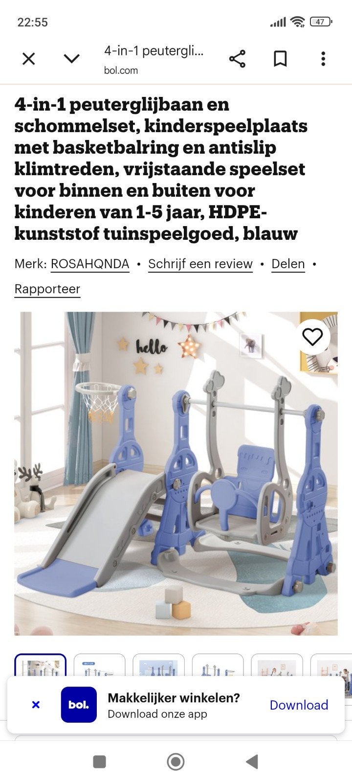 GEZOCHT: babyschommel met glijbaan, Kinderen en Baby's, Speelgoed | Buiten | Speeltoestellen, Ophalen, Glijbaan