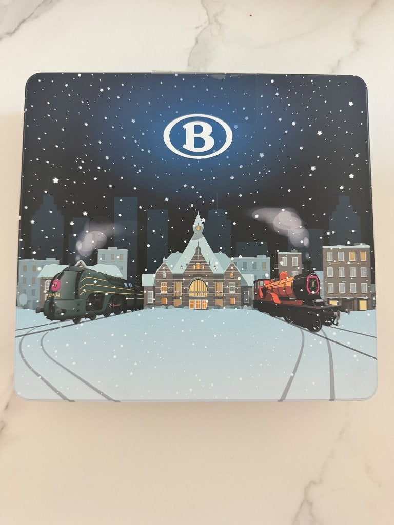 Blikken doos NMBS, Verzamelen, Blikken, Ophalen of Verzenden, Zo goed als nieuw