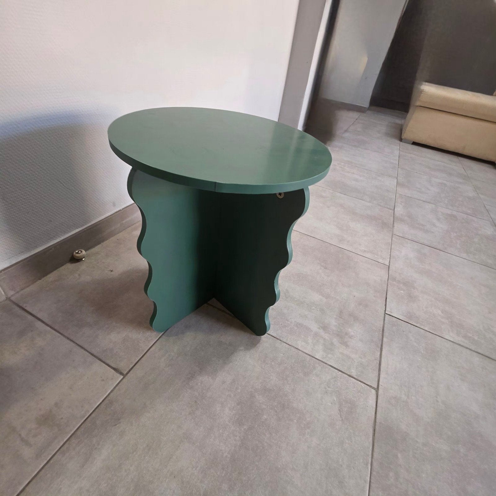 Table d'appoint, Ophalen