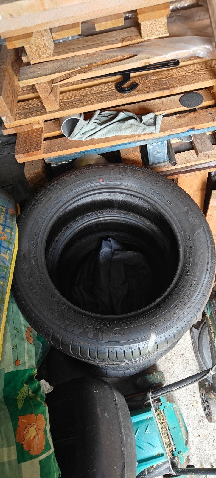 2 pneus Michelin neuf + 2 pneus au 3/4, Autos : Divers, Pièces de sport automobile