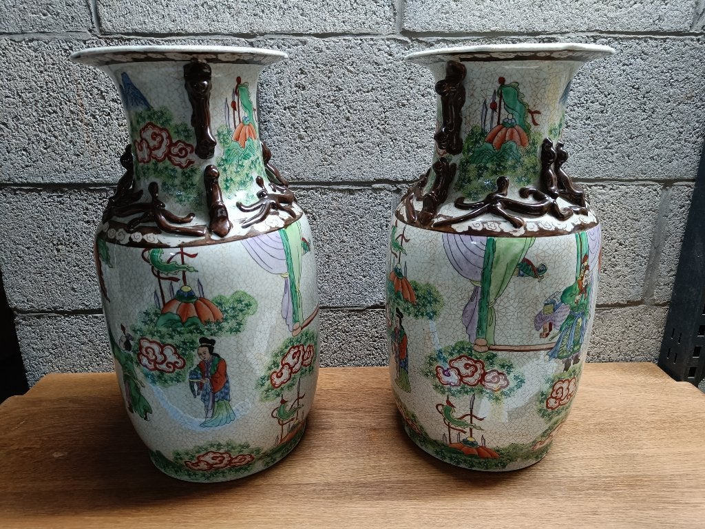 2 sets oude chinese vazen vanaf 20 euro, Ophalen