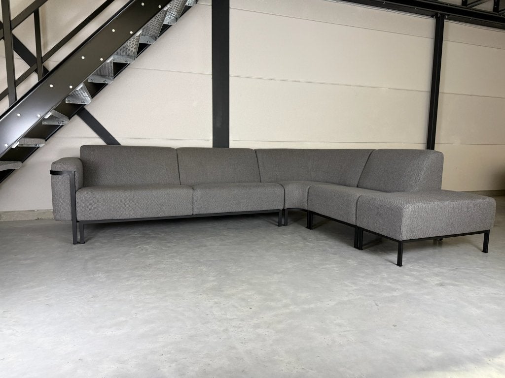 Canapé d'angle Harvink Flink – Tissu Ploeg – comme neuf, Banc d'angle, Quatre personnes ou plus, Comme neuf, Enlèvement