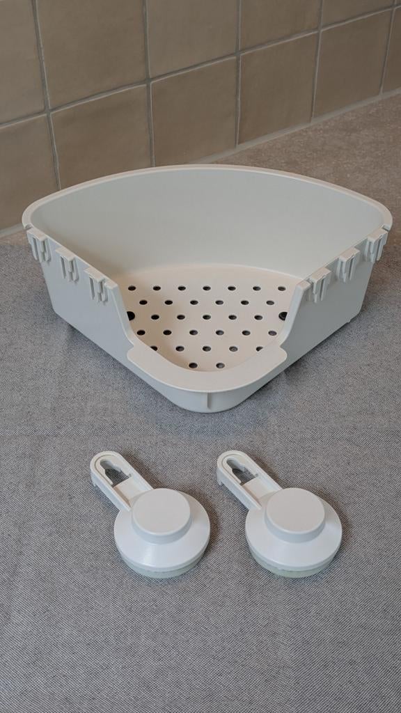 IKEA TISKEN douchekorf, Ophalen