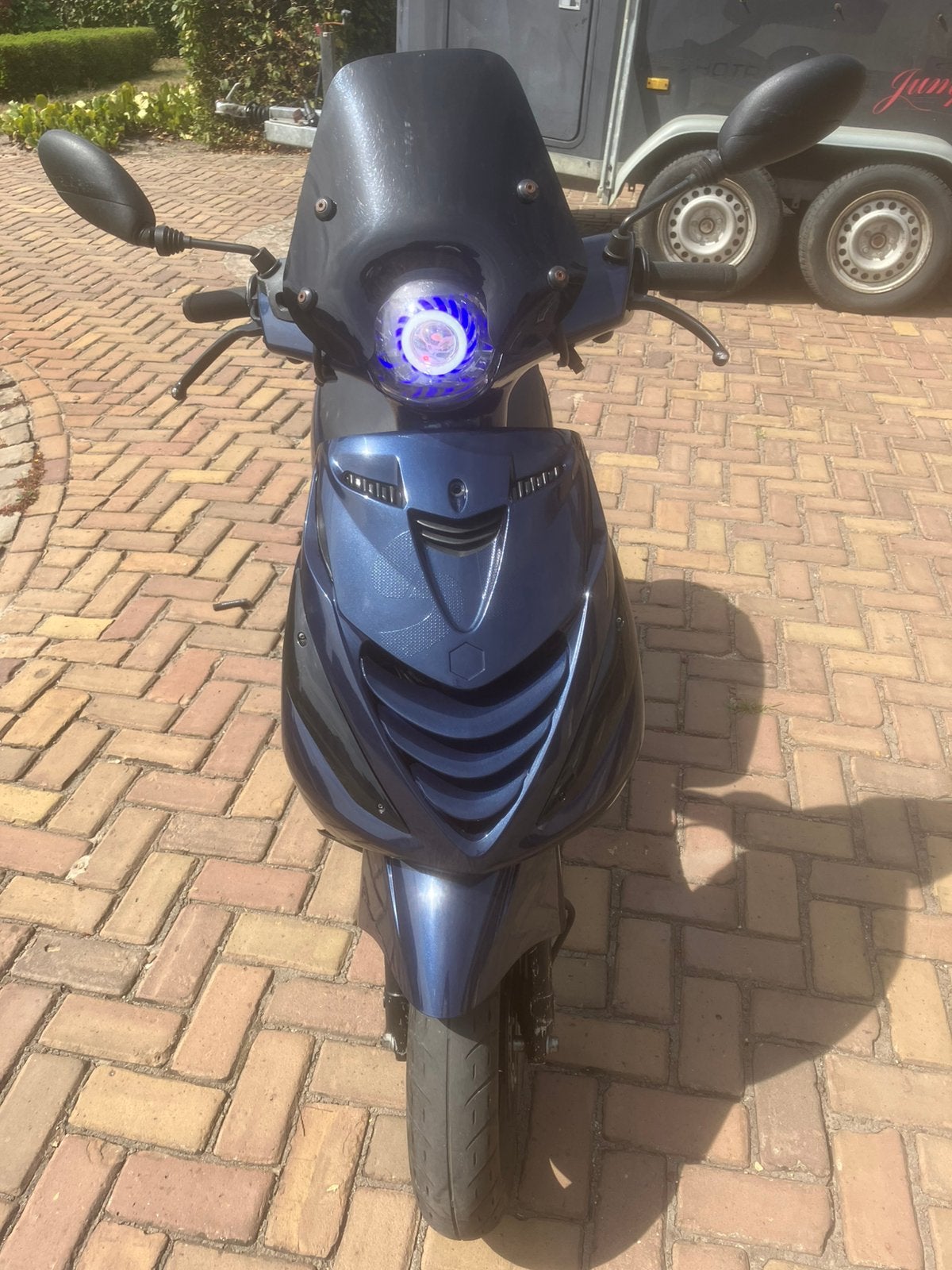 Moooie piaggio zipp 49cc 4 takt, Vélos & Vélomoteurs, Zip, Enlèvement, Utilisé, Classe A (25 km/h)