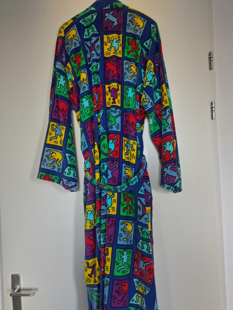 Peignoir Keith Haring X Playboy taille XL, Vêtements | Hommes, Enlèvement ou Envoi, Taille 56/58 (XL), Bleu, Playboy