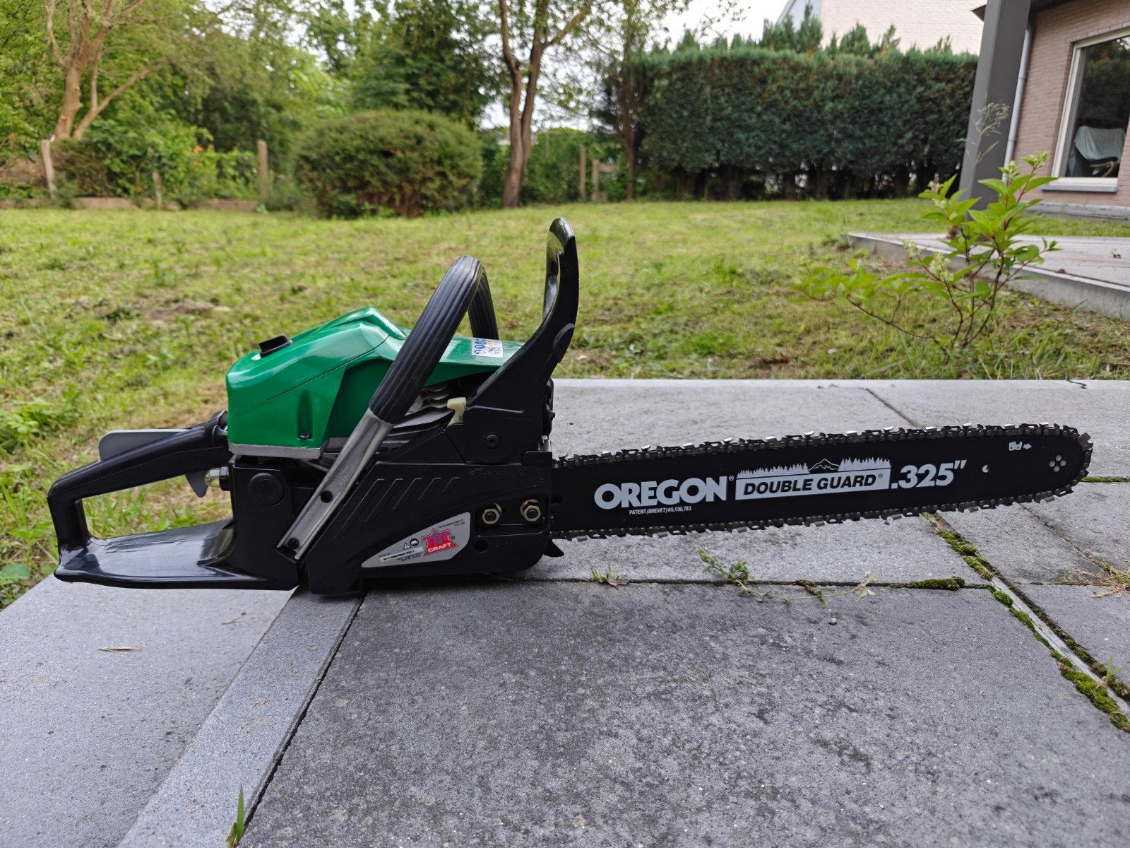 Benzine kettingzaag TopCraft model TGCS-493, Doe-het-zelf en Bouw, Gereedschap | Zaagmachines, Ophalen, Top craft, Kettingzaag