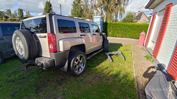 Hummer H3 2007 3.5L project of onderdelen, Auto's, Automaat, 3500 cc, Vierwielaandrijving, Particulier