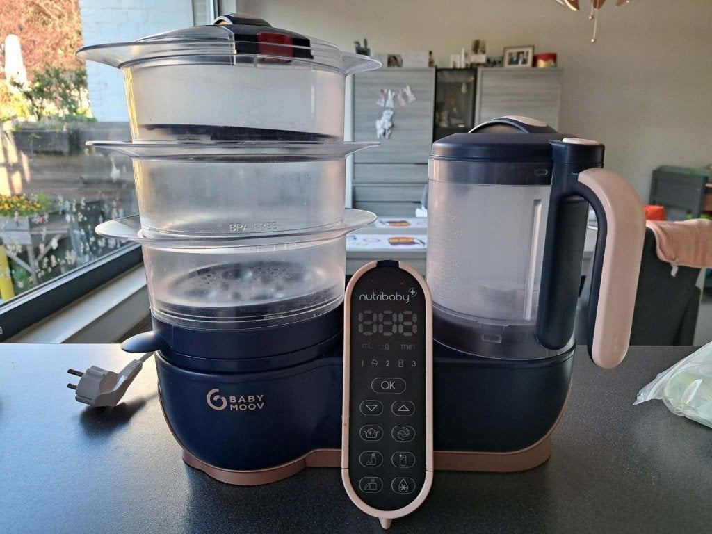 Babymoov babycook stomer en mixer, Kinderen en Baby's, Ophalen, Ontdooifunctie, Zo goed als nieuw, Babymoov