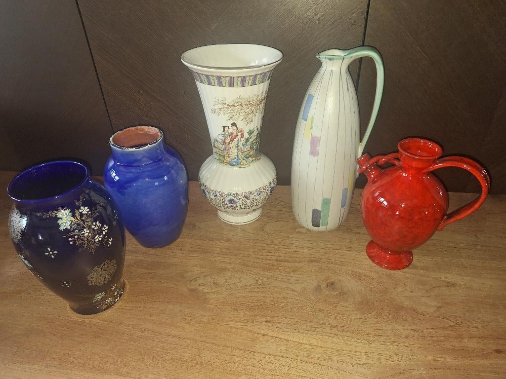 Lots de 5 Cruches et Vases, Enlèvement