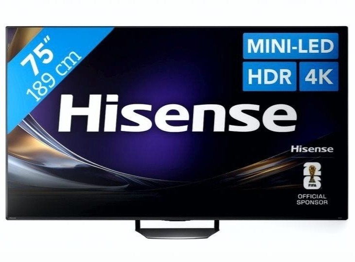 75 inch Hisense U8 ONGEOPENDE DOOS + factuur/garantie, Audio, Tv en Foto, Televisies, Ophalen