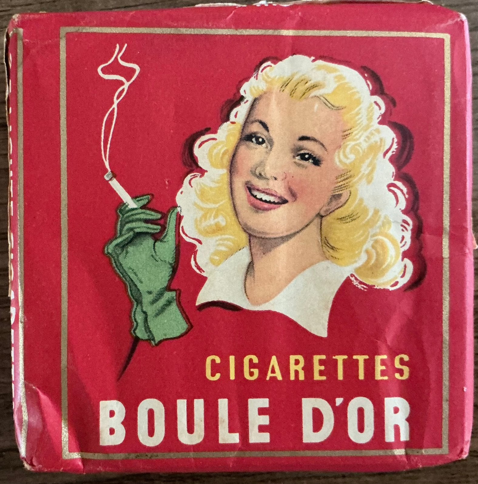 CIGARETTES BOULE D'OR/11 pièces/paquet, Enlèvement ou Envoi, Comme neuf, Emballage