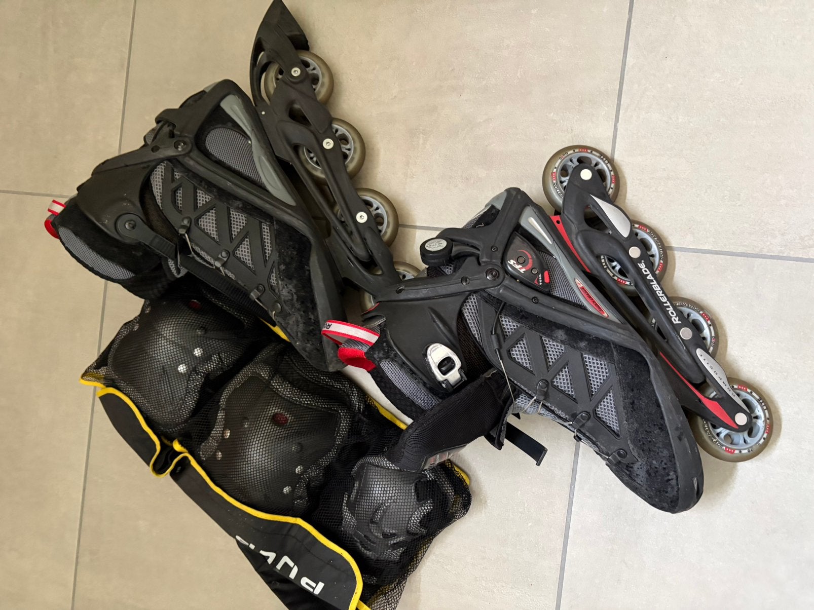 Inline skates maar 47, Sport en Fitness, Skeelers, Ophalen, Zo goed als nieuw
