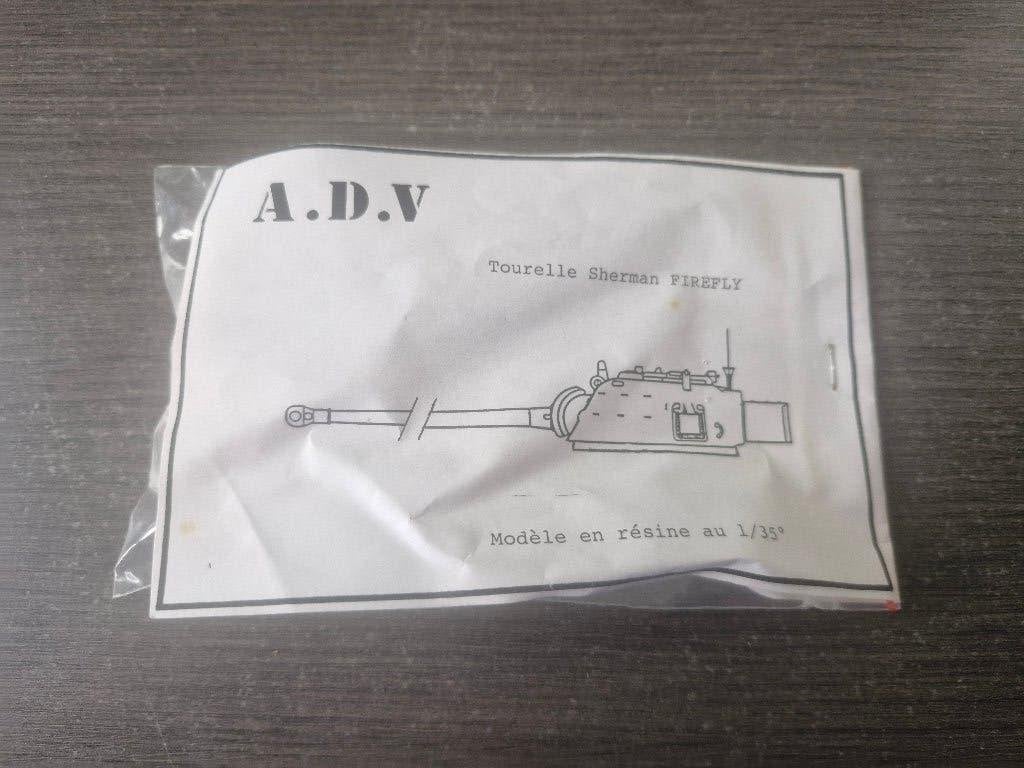 ADV 1/35 Sherman Firefly Turret, Hobby en Vrije tijd, Overige merken, Tank, 1:32 tot 1:50, Nieuw