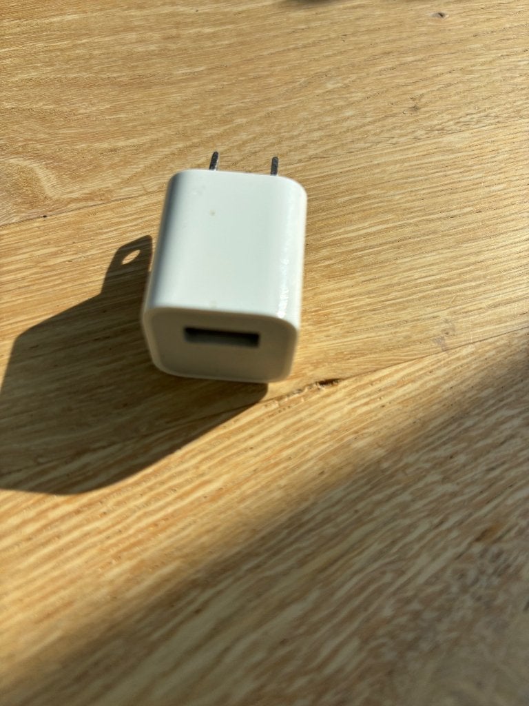 Originele US Apple A1265 USB Power Adapter, Telecommunicatie, Mobiele telefoons | Telefoon-opladers, Ophalen of Verzenden, Gebruikt