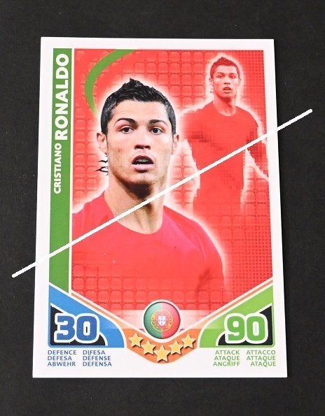 Topps  Coupe du Monde 2010 Portugal Cristiano Ronaldo/Map, Envoi, Neuf, Affiche, Image ou Autocollant