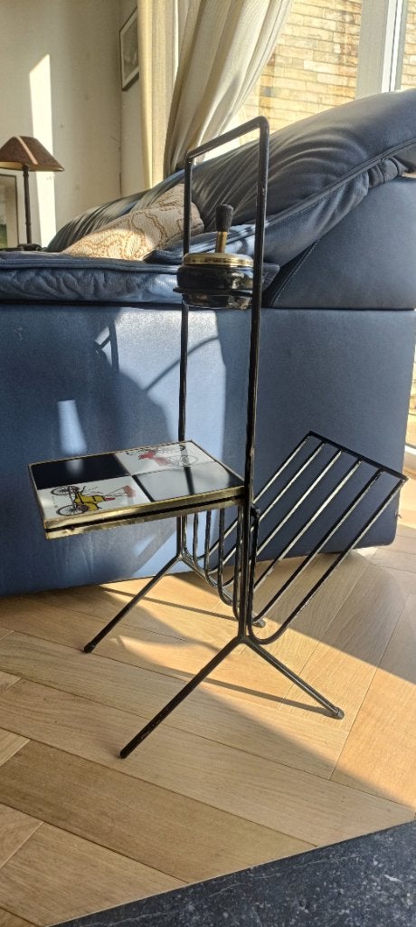 Mid-Century bijzettafeltje, Ophalen