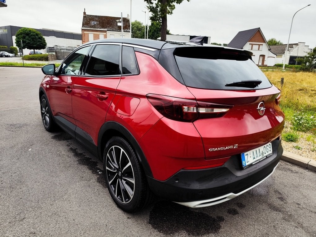 Opel Grandland X 1.6PHEV EAT8, 225HP, Elegance, 120899km, Auto's, Opel, Dealer onderhouden, 4 cilinders, 35 g/km, Leder