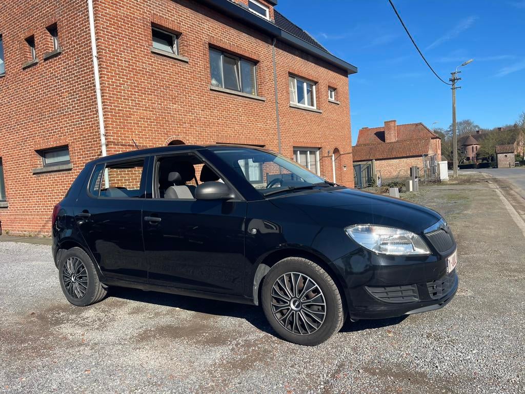 Skoda Fabia 1.2i Benzine,5 deurs,1e eigenaar,..., Auto's, Euro 5, Zwart, Particulier, 3 cilinders