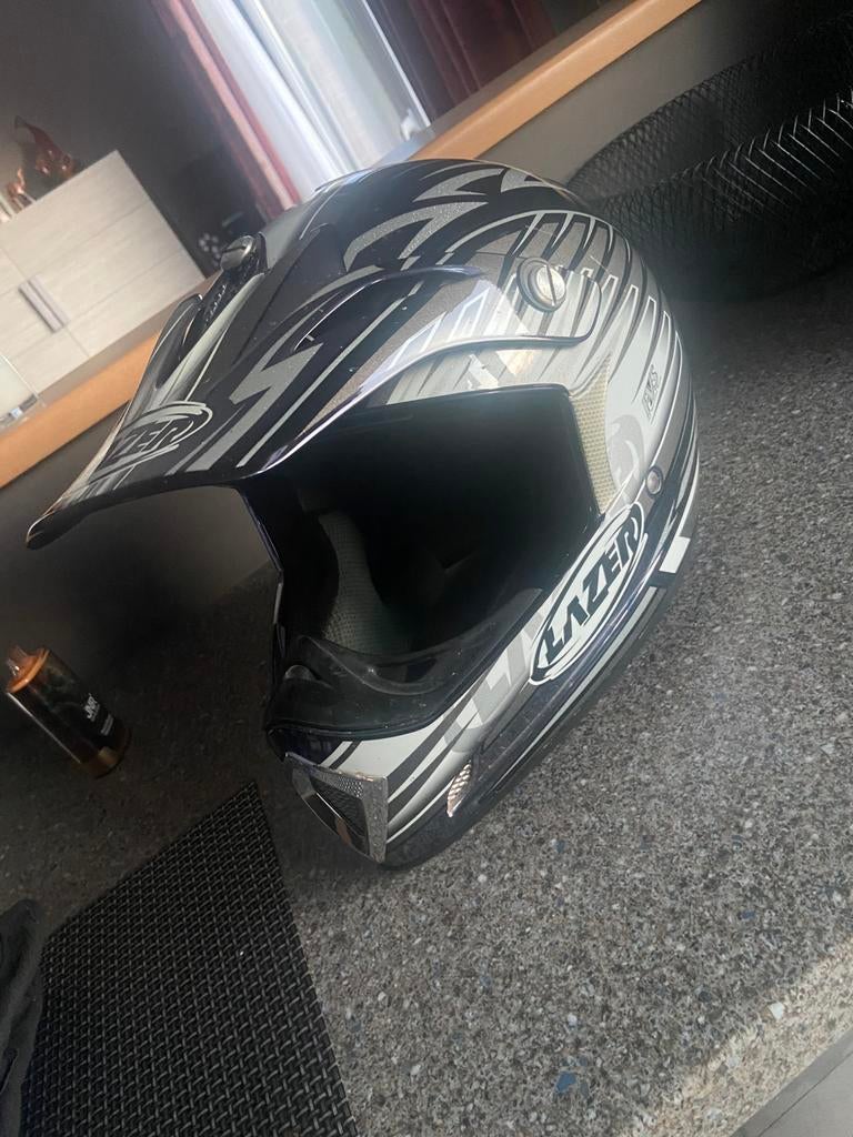Cross Lazer-helm, Motoren, Ophalen, Lazer, M, Offroadhelm