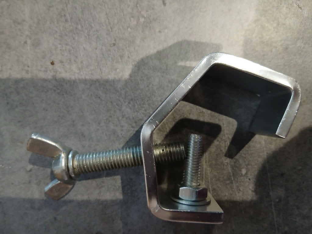 truskk klemmen, Doe-het-zelf en Bouw, Ophalen of Verzenden, Zo goed als nieuw