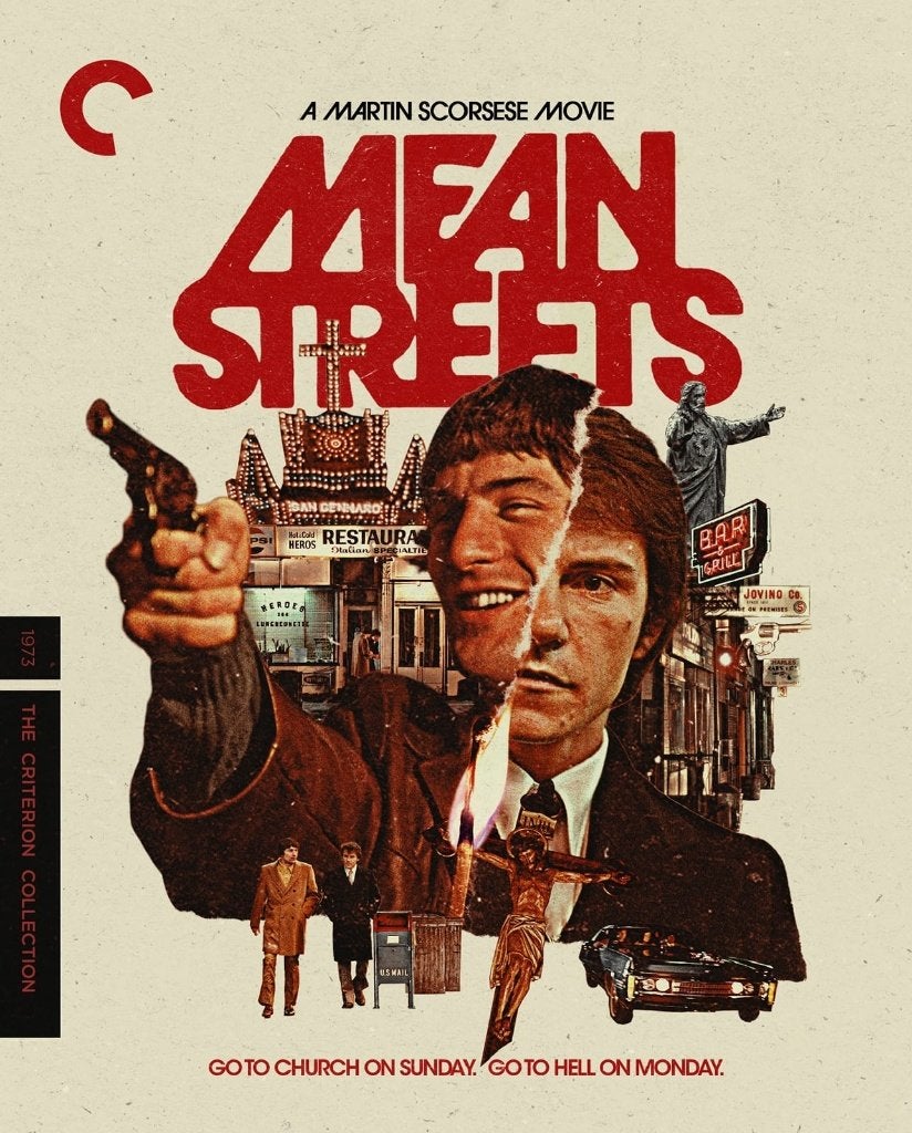 Mean Streets Criterion 4k blu-ray combo Region A, Engels, Film, 4K Ultra HD Blu-ray, Engels