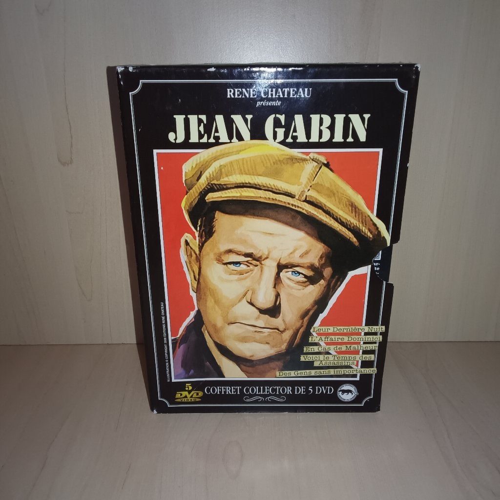 Jean Gabin Coffret 5 DVD (incl. En cas Malheur) René Chateau, Verzenden