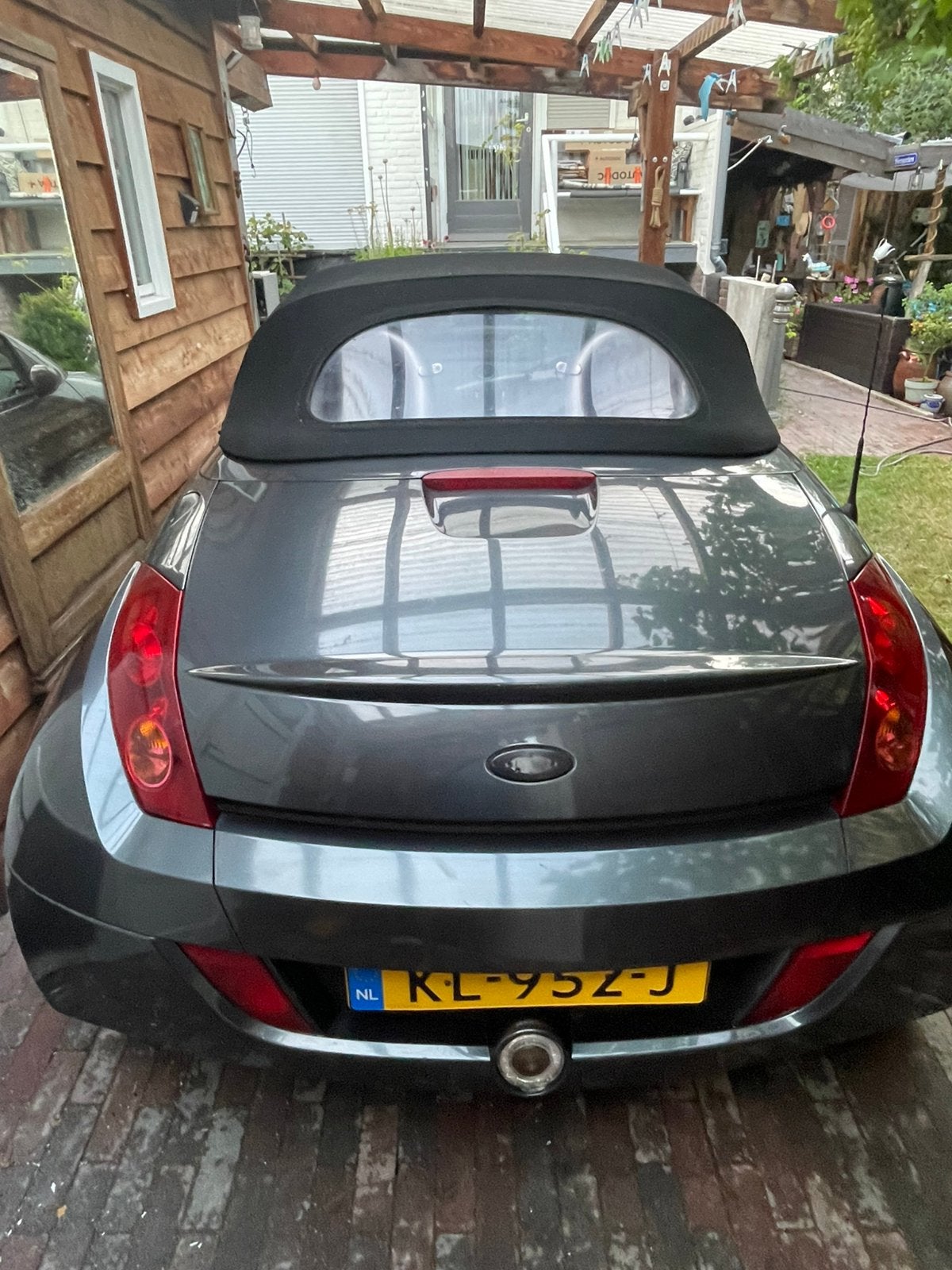 Ford Streetka Cabrio stuur rechts top auto, Auto's, Ford, Voorwielaandrijving, Overige modellen, 4 cilinders, Cabriolet