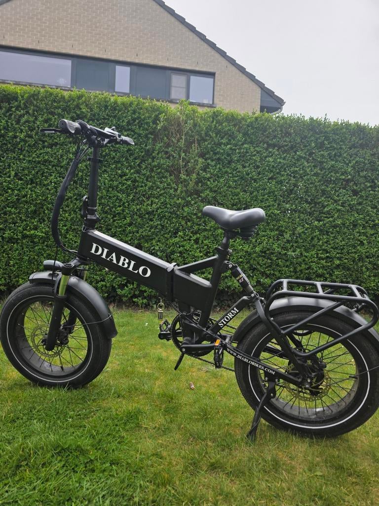 Vogue diablo storm plooifiets, Fietsen en Brommers, Ophalen, Totaal opvouwbaar, Heren, 18 tot 20 inch