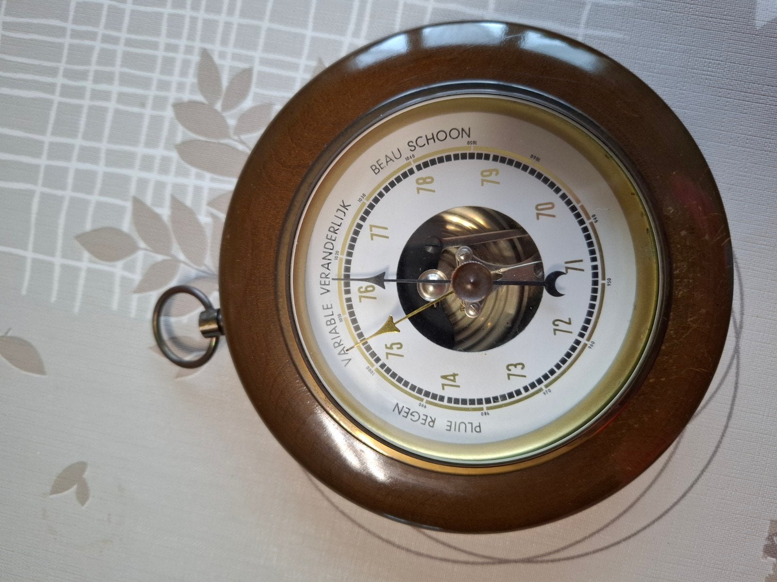 Barometer, Ophalen, Barometer