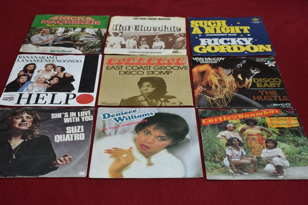 eindeloos aanbod 45t vinylsingels, Ophalen of Verzenden, Zo goed als nieuw, 7 inch, Overige typen