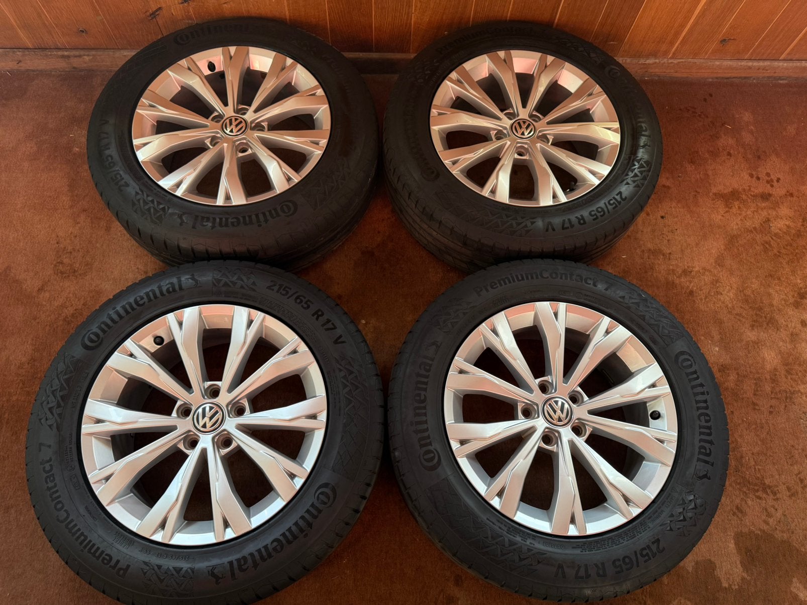 Jantes Volkswagen d’origine 17 pouces Tiguan, Enlèvement, Comme neuf