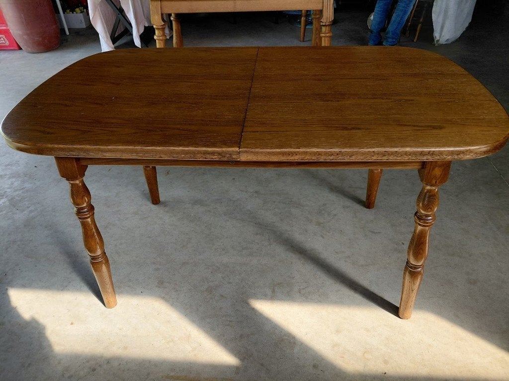 table de cuisine en chêne, Maison & Meubles, Tables | Tables à manger, 150 à 200 cm, Cinq personnes ou plus, Comme neuf, Enlèvement