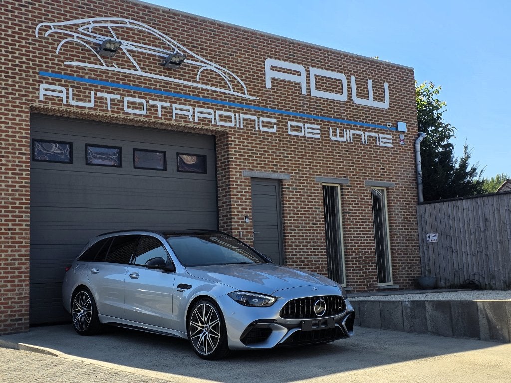 Mercedes C63S E Performance - 680 PK - 2.500 KM - ALS NIEUW, Auto's, Automaat, 680 kW, Parkeerassistent, Bedrijf