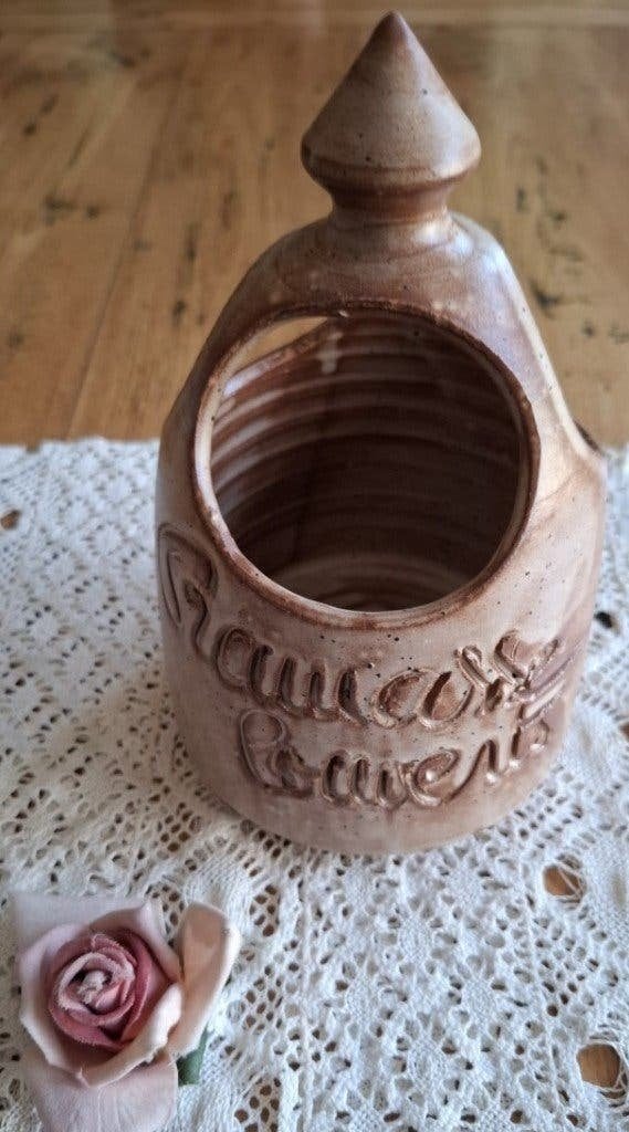 Vintage Franse gres Ramasse Couverts, bestekbak, Enlèvement ou Envoi