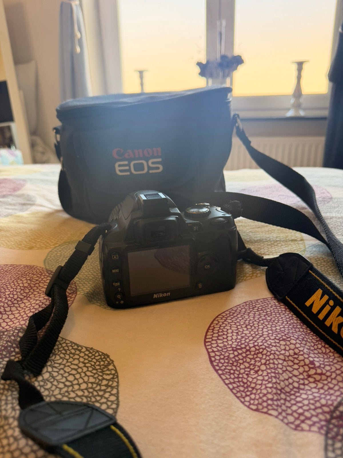 Nikon d40, Enlèvement