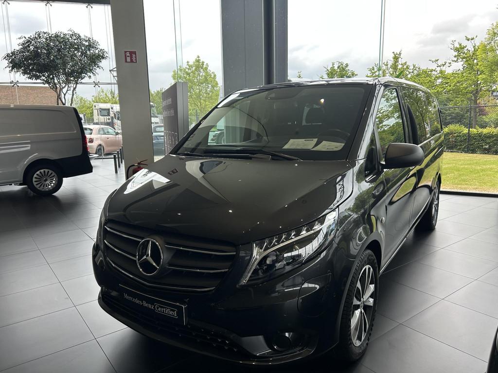 Mercedes-Benz eVito Tourer 129 L2 Pro + 8 ZITPLAATSEN + AIRM, Auto's, Gebruikt, 100 kWh, 5 deurs, 371 km