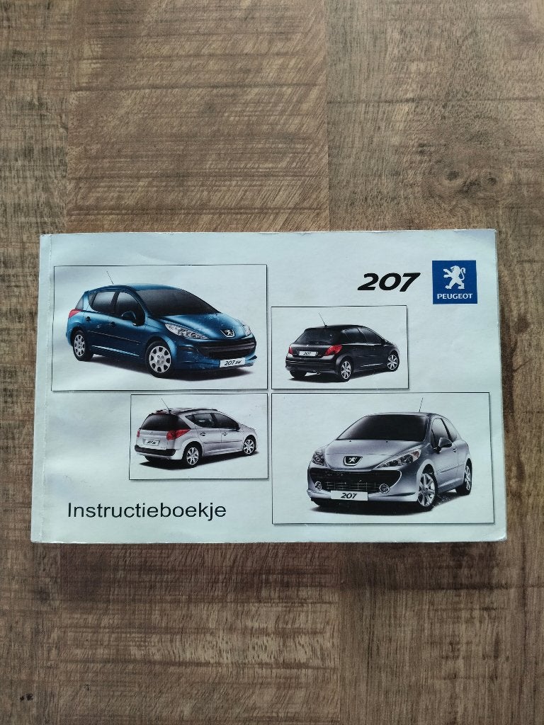 Instructieboekje peugeot 207, Ophalen of Verzenden
