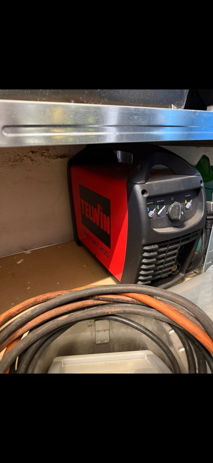 Telwin cleantech 200 elektrolytische beitsmachine rvs, Doe-het-zelf en Bouw, Gereedschap | Lasapparaten, Ophalen, Zo goed als nieuw
