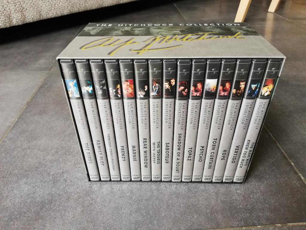 The Hitchcock Collection DVD box, Ophalen of Verzenden, Gebruikt