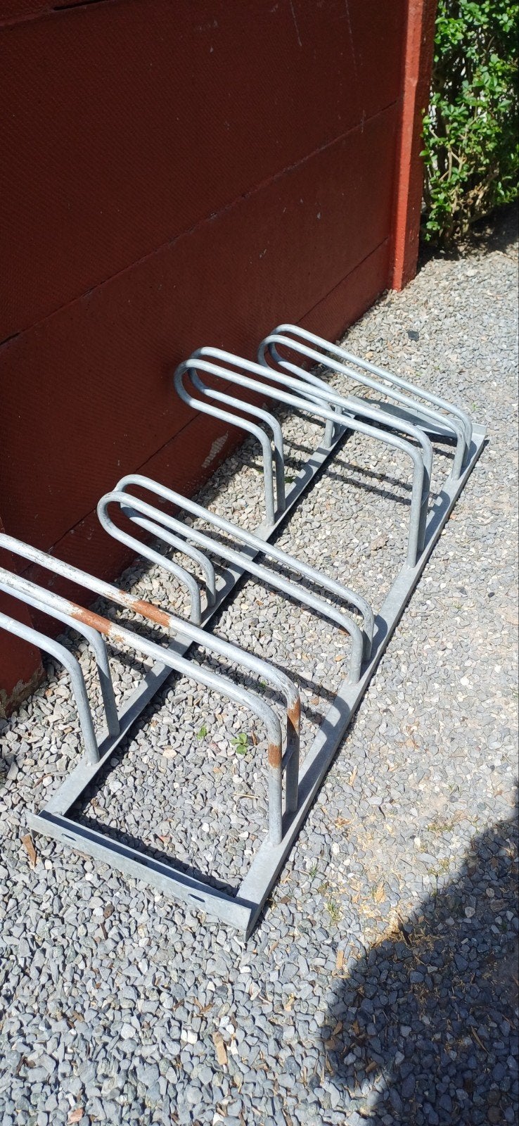 Fietsrek voor 4 fietsen, Ophalen